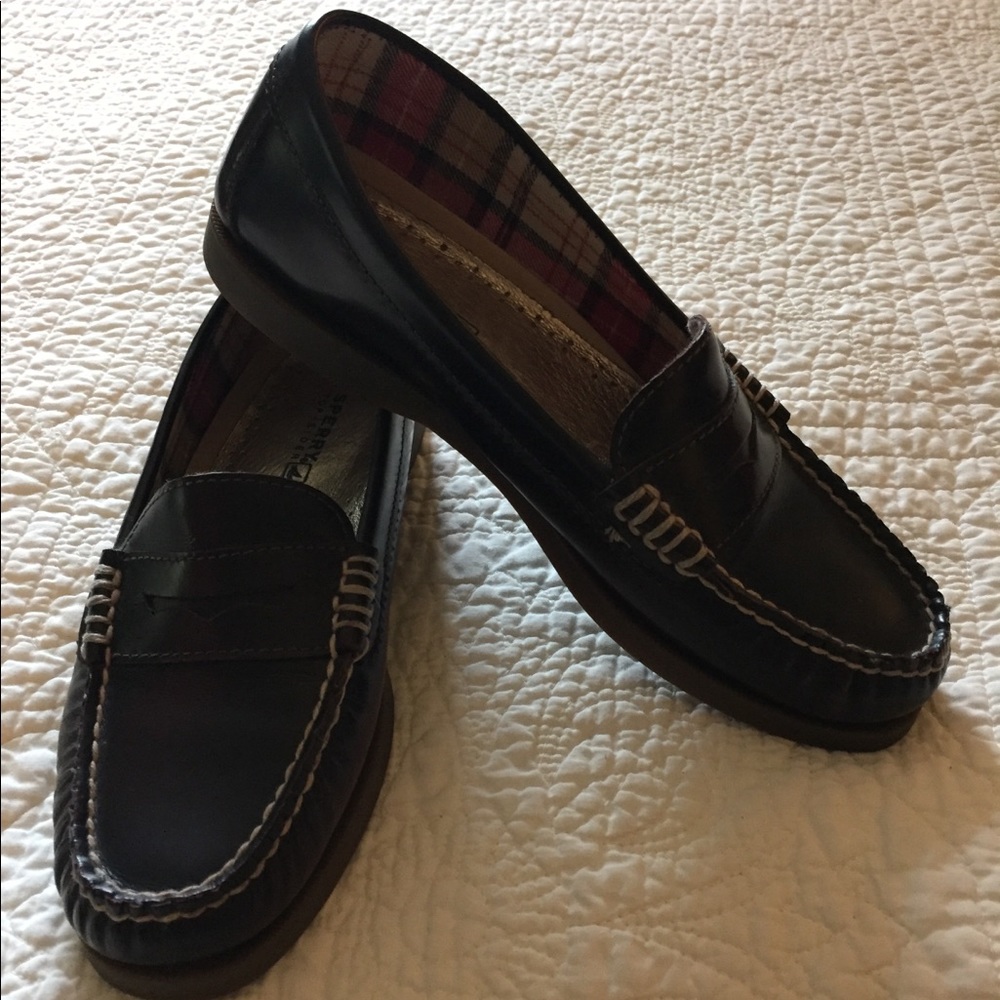 Sperry Leather Penny Loafers